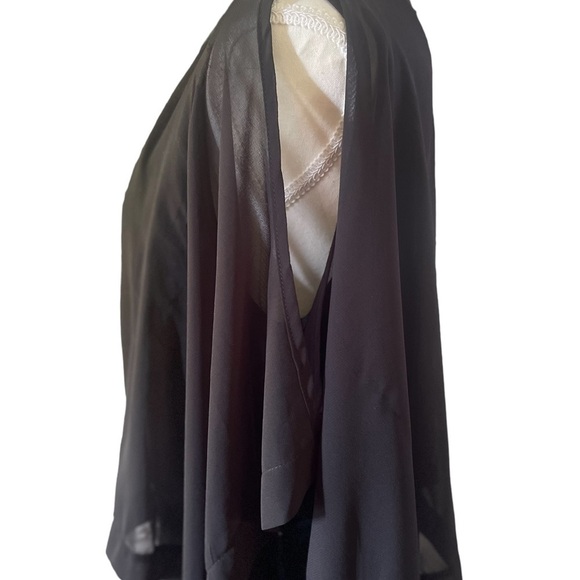 Unbranded Black Pantsuit with sheer overlay, size XL - Picture 3 of 8